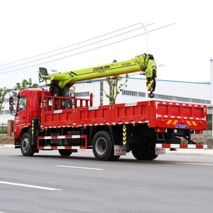 Grúa Montada en Camión Shacman Delong 4x2 con Máquina Elevadora Zoomlion para Construcción de Infraestructuras y Trasplante de Plántulas - Product Image 2