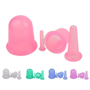 Factory Cupping Therapy Set Gentle <span class=keywords><strong>Ventouse</strong></span> Silicone Facial Massage Cupping <span class=keywords><strong>Hijama</strong></span> Cups - Product Image 2