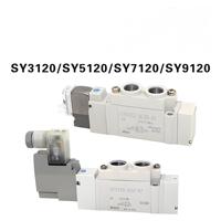 Électrovanne pneumatique Smc numéro de pièce SY3220-5LZD-M5 électrovanne hydraulique DC24V électrovanne électrique solénoïde 3 voies en stock