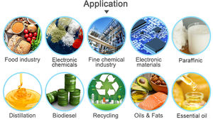 Aparato de destilación de recorrido corto Fácil de limpiar Los diseños de aparatos de recorrido corto de 2L simplifican el mantenimiento entre diferentes materiales - Product Image 5
