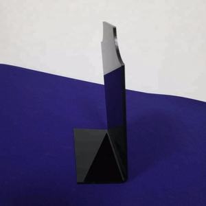 Pizarra acrílica pequeña, Mensaje de notas, pizarra pequeña acrílica negra, Mini pizarra de pie con soporte para cafetería - Product Image 6