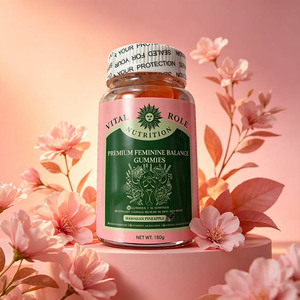 Vitamines gommeuses équilibrées pour femmes adultes, beauté, santé hormonale, immunité, multivitamines pour adolescentes et femmes - Product Image 3