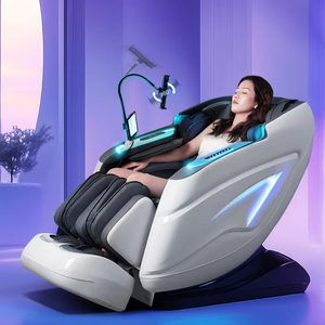 Premium sedia massaggio tessuto profondo vibrazione muscolare airbag comprimere il calore Relax del corpo poltrona reclinabile - Product Image 2