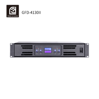 Vente en gros Amplificateur de puissance audio avancé 1300W 8 Ohm Amplificateurs professionnels karaoké 4 canaux 2U classe D Métal professionnel