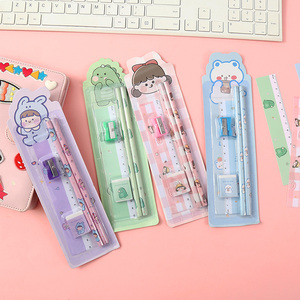 Dasheng Tùy Chỉnh Văn Phòng Phẩm Thiết Lập Bút Chì Eraser Thước Mài Cho Sinh Viên Trường Phần Thưởng Quà Tặng Văn Phòng Phẩm Thiết Lập - Product Image 3