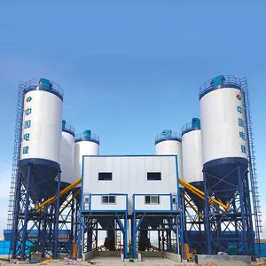 高科技RMC工厂固定240立方米/h预拌混凝土配料厂出售