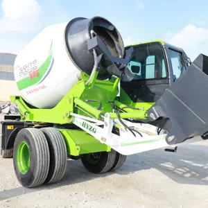 Euro5 Quality Supplier Factory HUAYA 3.5 cbm 4 cbm 6.5 cbm Self Loading Concrete Mixer with EPA/ISO/CE