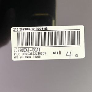 หน้าจอ LCD ทีวีขนาด 32 นิ้ว รุ่น LC320DXJ-SQA1 ราคาโรงงานขายส่ง เหมาะสำหรับซ่อมและเปลี่ยนทีวีขนาด 32 นิ้ว - Product Image 6
