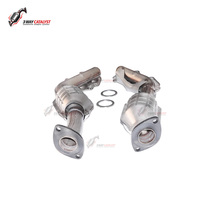 Personnalisation de pièces de rechange automobiles une paire convertisseur catalytique à trois voies pour Toyota Mark X 2.5L