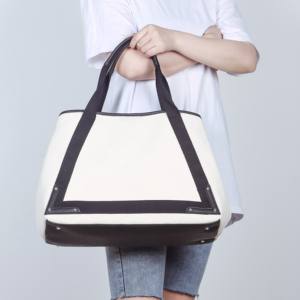 Bolsos de Mano al por Mayor para Mujer, Estilo Nacional <span class=keywords><strong>2020</strong></span>, Algodón Puro, Gran Capacidad, Dos Asas, con Logotipo Personalizado OEM - Product Image 3