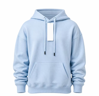Sweat à capuche oversize pour homme en polaire marron olive avec poche kangourou et cordon de serrage, haut décontracté, vêtements personnalisables