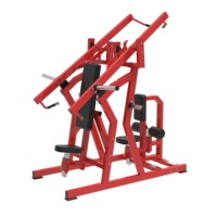 Máquina Comercial de Press de Pecho Sentado y Pulldown Lateral - Equipo de Gimnasio Duradero para Entrenamiento de Fuerza en Espalda y Pecho