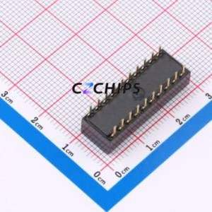 DSPV10LHGET DIP Switch Through hole Component (THT) Switch Piano Key Single Pole Single Throw 10 2.54mm - Product Image 2