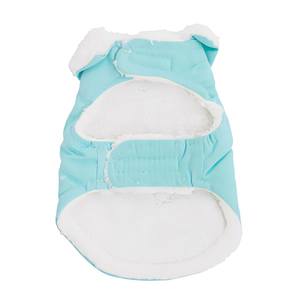 เสื้อโค้ทสุนัขขนแกะมีคอปกและแผ่นแปะท้อง-ให้ความอบอุ่นสำหรับฤดูใบไม้ร่วง/ฤดูหนาว - Product Image 5