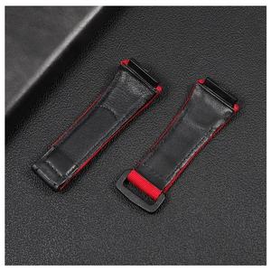 Lüks yüksek kalite RM035/RM055 kanca & döngü saat kayışı 25mm * 21mm kumaş izle deri tuval naylon kayış Richard Miller için izle - Product Image 3