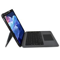 Stock disponible pour iPad Air 13, iPad Pro 12.9 2018/2020/2021/2022, étui avec clavier rétroéclairé, emplacement pour stylet, pavé tactile