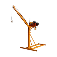Mini grue de chantier portable, petit palan pour la décoration et la manutention de matériaux