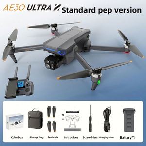 โดรนถ่ายภาพทางอากาศสำหรับผู้เริ่มต้น 4K หลบหลีกสิ่งกีดขวาง ควบคุมระยะไกล ส่งสัญญาณ 3 กม. บินได้นาน 40 นาที ไจโร 6 แกน แบบไร้แปรง - Product Image 6