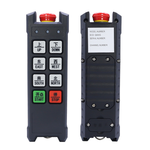 Factory 6 Single Speed Buttons Anti Shock Hoist Lifting Machine Industrial Radio Remote Control - Product Image 2