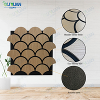 Panneaux acoustiques Akupanel MDF avec finition placage, insonorisation et diffusion du son, design moderne pour salon, hôpital, salle de bain, graphisme