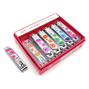 Coupe-ongles avec Logo personnalisé, de haute qualité, 10 pièces, avec grande lime et meilleur coupe-ongles, coffret cadeau - Product Image 1