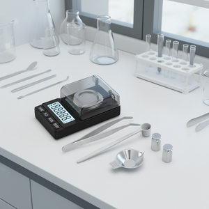 High-Precision Gram <strong>Scale</strong> Portable Jewelry <strong>Scale</strong> Mini Electronic <strong>Scale</strong> Accurate <strong>Carat</strong> 0.001g Battery-Powered Model S006 50g - Product Image 2