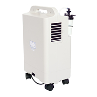 Concentrateur d'oxygène à faible bruit, machine à oxygène intelligente réglable, portable, pureté élevée 90%, 5L/min, électrique, plastique, CE, PSA