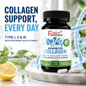 Complément de collagène Shecome de haute qualité avec acide hyaluronique, vitamine C, collagène pour les cheveux, la peau, les ongles et le soutien des articulations pour adultes - Product Image 6