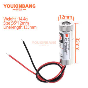 Laserkopf Lasermodul Laserröhre 650nm 5mW Rot Einlinien-Kreuzpunkt-Laserkopf - Product Image 2