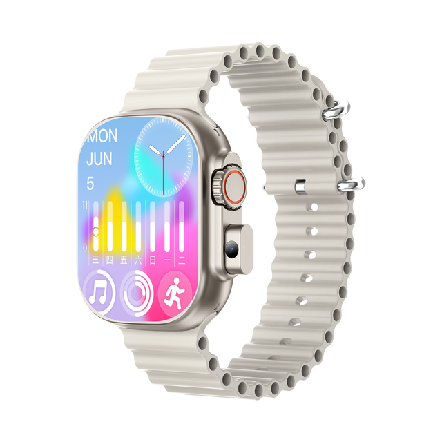 Latest 4G Smart Watch Square IPS Display Long Battery Life Android Touch Screen Heart Compass Chronograph CalendarBW9PRO