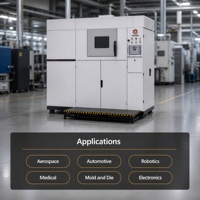 Imprimante 3D industrielle de grande taille HY-M400 pour poudre métallique, nouvelle génération, laser haute puissance, USB/WiFi, haute vitesse, précision, impression en masse, acier inoxydable