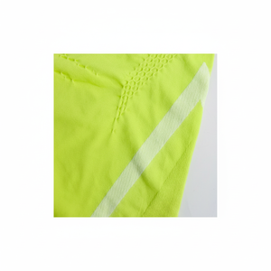 เสื้อกีฬากลางแจ้งเสื้อทีเชิ้ตผู้ชายผู้หญิงเสื้อรัดรูปแขนสั้นผ้าไนลอนสีพื้น4WD140สำหรับใส่วิ่งฟิตเนส - Product Image 1