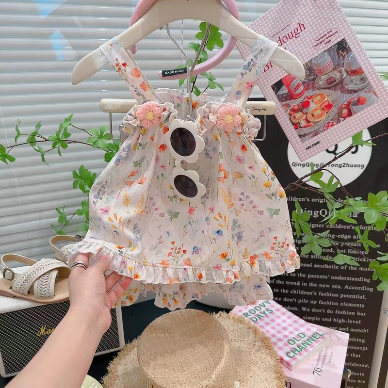 Cheap Two pieces Baby Girls Clothing