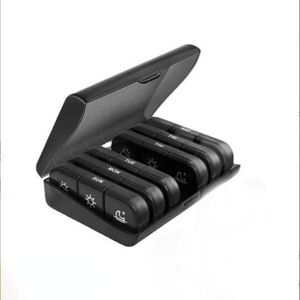Organizador de pastillas de PP de viaje portátil de 7 días al por mayor de China 3 veces al día pastillero semanal para medicamentos vitamínicos - Product Image 2