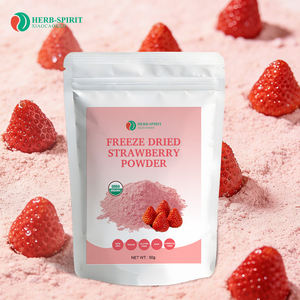 Herbspirit Polvo de Fresa Liofilizado, Polvo de Fresa Orgánico, Polvo con Sabor a Fresa - Product Image 2