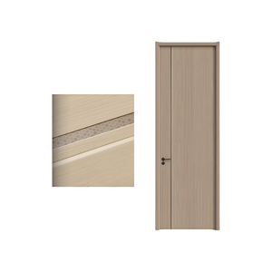 인테리어 도어 인테리어 도어 최신 디자인 인테리어 현대 간단한 나무 침실 문 - Product Image 2