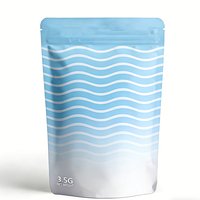 Sachets Doypack Personnalisés Durables et Écologiques pour Aliments Bébé 3.5g/7g/14g/28g en Film Aluminium Mylar PET Thermoscellable – Lot de 100