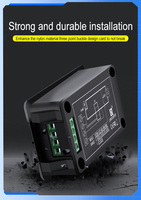 Pengukur energi Digital, PZEM-022 63A, pengukur energi Digital, LCD fase tunggal, voltameter 6-in-1, Kwh Meter AC 220V, arus AC