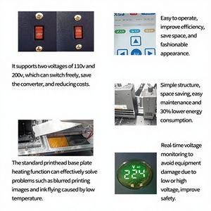 Impresora UV DTF Epson F1080 de 30 cm <span class=keywords><strong>A3</strong></span>, Máquina de Inyección de Tinta para Adhesivos, Impresiones Duales Xp600 para Película ab - Product Image 2