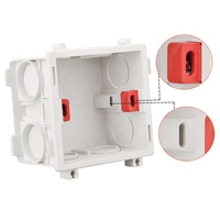 Boîte de jonction en PVC de type 86, boîte en plastique connectable