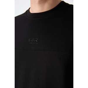 Conjunto Deportivo Negro para Hombre Keith, 340g, Pantalones Deportivos Transpirables Casuales, Sudadera, Conjunto Completo - Product Image 6