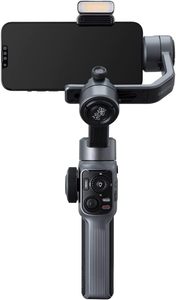 Estabilizador de Gimbal de 3 Ejes <span class=keywords><strong>Zhiyun</strong></span> <span class=keywords><strong>Smooth</strong></span> 5s, Palo Selfie Plegable, Gimbal para Teléfono Inteligente con Control por Aplicación para iPhone 14 Pro Max/Xiaomi - Product Image 2