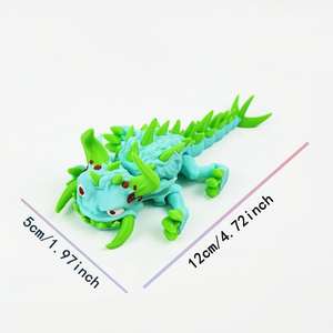 Impresión 3D de Animales Monstruos Oscuros Contemporáneos, Pulpos, Dinosaurios, Cocodrilos, Artesanías, Figuras Creativas, Adornos para Automóviles - Product Image 6