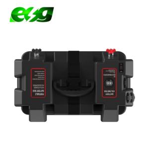 Caja de batería con puerto <span class=keywords><strong>Dual</strong></span>, Cargador USB y conector de toma de corriente y voltímetro para coche marino al aire libre, CC de <span class=keywords><strong>12V</strong></span> y 24V - Product Image 4