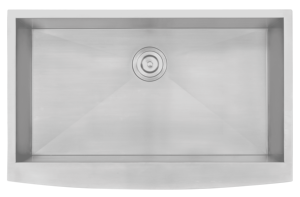 <span class=keywords><strong>Lavello</strong></span> da <span class=keywords><strong>Cucina</strong></span> di Alta Qualità in Acciaio Inox Satinato con Frontale a Grembiule per Uso Professionale - Product Image 4