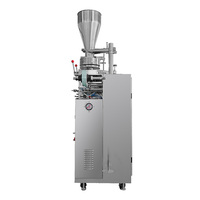 Machine d'emballage verticale automatique multifonction haute vitesse CGP-169 pour sachets de thé à trois soudures latérales, idéale pour l'emballage de granulés alimentaires et de produits à base de plantes.
