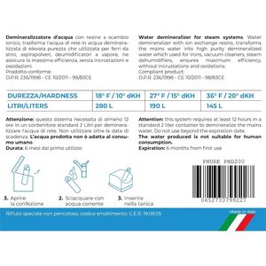 Phure Water Demineralizer Filter Distilled Water for Irons Aspirators <b>Dehumidifiers</b> - Product Image 3
