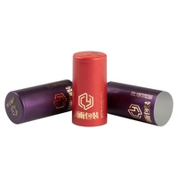 Capsules métalliques personnalisées pour bouteilles de gin, rhum, tequila, spiritueux, liqueurs, whisky, vodka, vin avec languette de déchirement