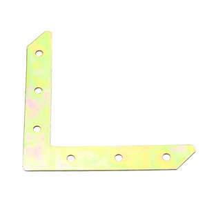 Soporte de Esquina en Forma de L de Acero Laminado en Frío para Reparación de Muebles - Product Image 2