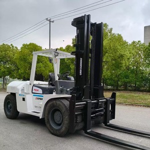 Montacargas <span class=keywords><strong>TCM</strong></span> FD100 de 10 Toneladas <span class=keywords><strong>Original</strong></span> de Japón en Buen Estado en Venta, Montacargas <span class=keywords><strong>TCM</strong></span> FD100 de 10 Toneladas Usado en Venta - Product Image 2